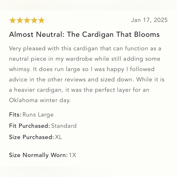 NWT Size M (P2P 27") -Anthro embroidered Floral Cotton Cardigan Sweater (US$198) - Picture 10 of 16